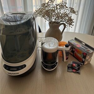 Baby Brezza Bottle Washer and Food Maker Bundle